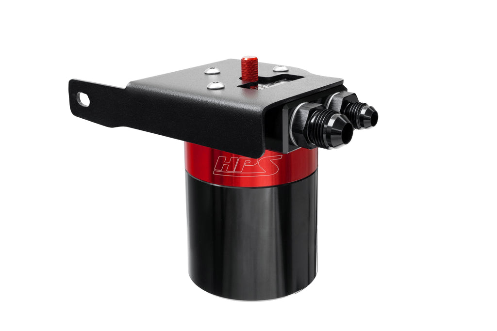 HPS Performance Plug and play oil catch can kit, separates oil from PCV system. (860-033)