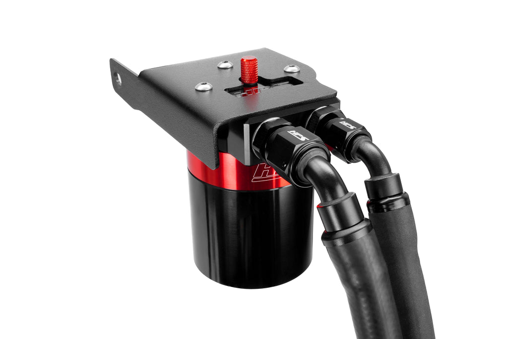 HPS Performance Plug and play oil catch can kit, separates oil from PCV system. (860-033)