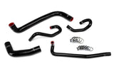 HPS Black Reinforced Silicone Radiator + Heater Hose Kit for Toyota 04 06 S (57-1425-BLK)