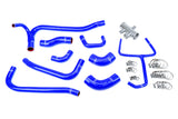 HPS Blue Silicone Radiator Hose Kit for 2007 2014 Ford Mustang GT500 5.4L 5 (57-2069-BLUE)