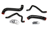 HPS Black Reinforced Silicone Radiator + Heater Hose Kit for Subaru 2004 20 (57-1733-BLK)