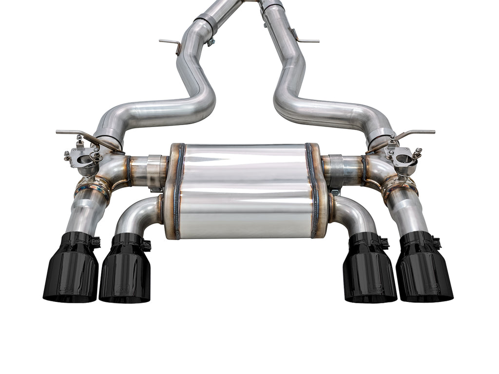 AWE Tuning AWE SwitchPathâ„¢ Catback Exhaust for BMW F8X M3/M4 - Diamond Black - 3025-43074