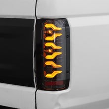 Load image into Gallery viewer, 87-96 Ford F-Series/Bronco LUXX-Series LED Tail Lights Black Red