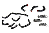 HPS Black Silicone Oil Cooler and Throttle Body Coolant Hose Kit for 00-03 S2000 (57-2079-BLK)