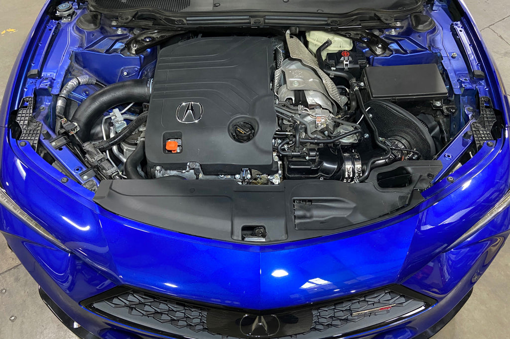 HPS Performance Air Intake with Heat Shield, Acura 2021-2023 TLX Type-S (827-717BL)