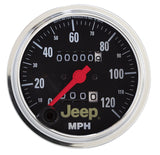 AutoMeter Jeep 85.7mm In-Dash 120 MPH Mechanical Speedometer Gauge (880245)