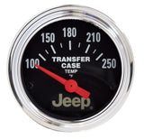 AutoMeter Jeep 52.4mm Short Sweep Electronic 100-250 Def F Transfer Case Temperature Gauge (880430)