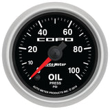 AutoMeter 52mm 100 PSI Digital Oil Pressure Gauge Chevrolet COPO Camaro (880876)