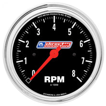 Load image into Gallery viewer, AutoMeter 3-3/8in (85.7mm) Tach 0-8,000 RPM 4/6/8 Cyl In-dash Mopar Direct Connection (880914)