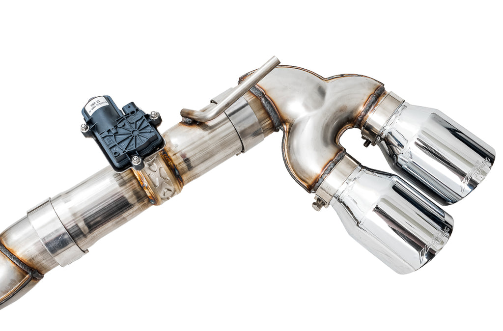 AWE Tuning AWE SwitchPathâ„¢ Exhaust for MK7.5 Golf R - Chrome Silver Tips, 102mm - 3025-42066