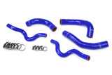 HPS Reinforced Blue Silicone Radiator Hose Kit Coolant for Hyundai 13 17 Ve (57-1630-BLUE)