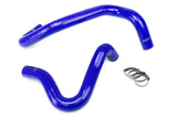 HPS Blue Reinforced Silicone Radiator Hose Kit Coolant for Ford 01 03 F250 (57-1329-BLUE)