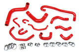 HPS Reinforced Red Silicone Radiator + Heater Hose Kit Coolant for Toyota 8 (57-1656-RED)