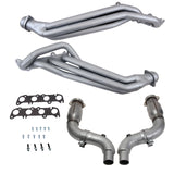 BBK 15-23 Ford Mustang GT 5.0 1-7/8in Long Tube Headers w/High Flow Catted Mid Pipe (Ti Ceramic) (18563)