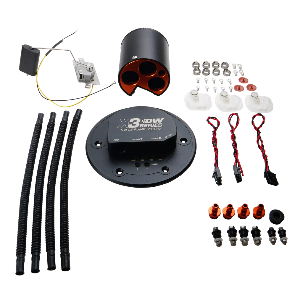 DeatschWerks 98-04 Ford Mustang X3 Module with Install Kit and No Pumps (9-000-7034)