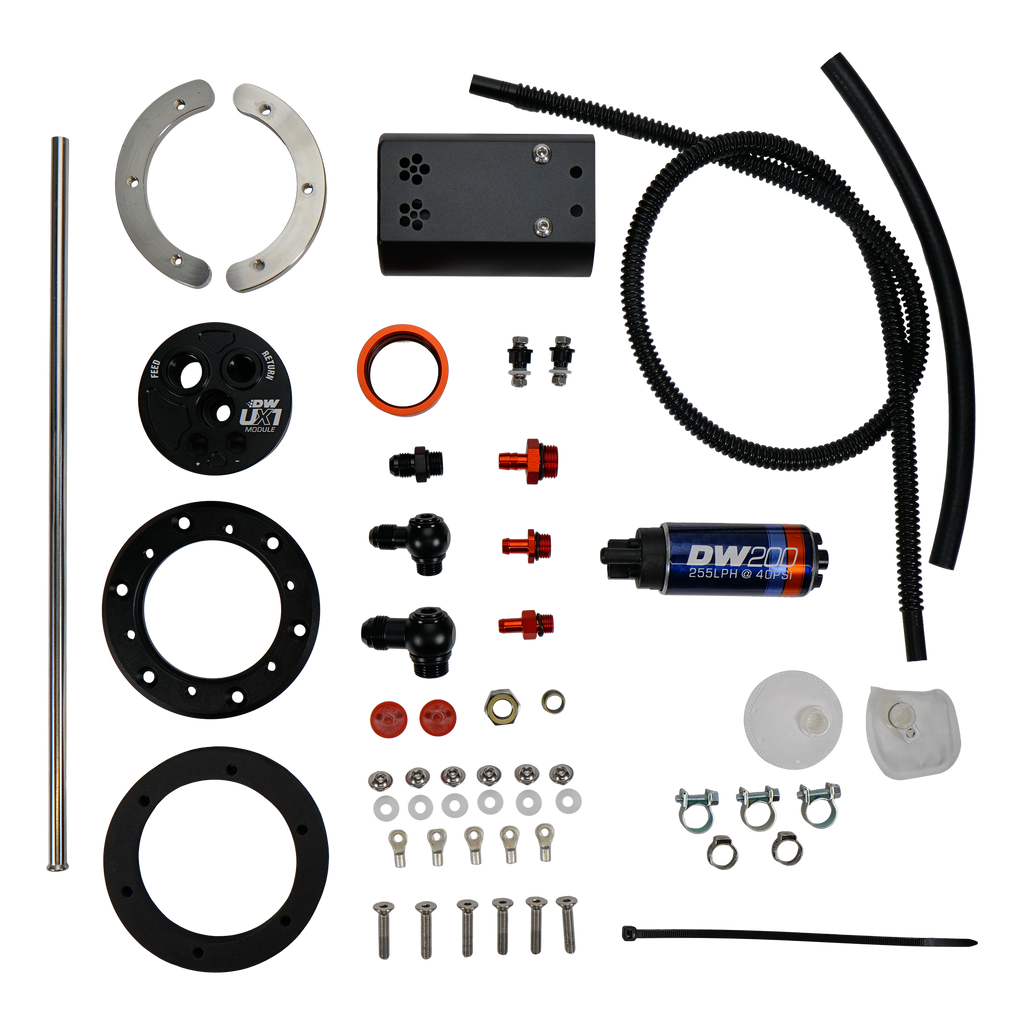 DeatschWerks Universal X1 Module w/ bucket and DW200 Fuel Pump (9-201-UX1)