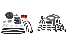 DeatschWerks A90 Supra/G8X BMW M3/M4 X3 Module w/ Triple DW420 Pumps and PTFE Return Plumbing Kit (9-423-627-7080)