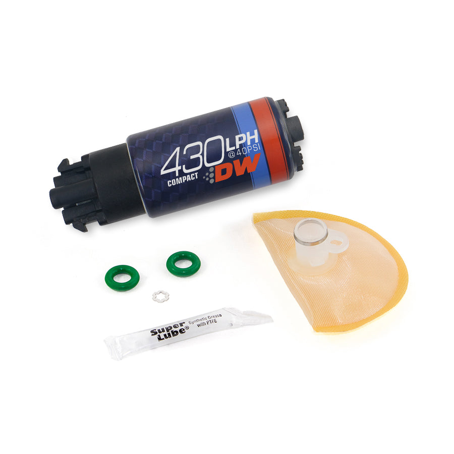 DeatschWerks 05-09 Subaru Legacy GT / 08-14 WRX / 08-21 STI DW430C 430lph Compact Fuel Pump (9-439-1008)