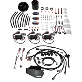 DeatschWerks 09-24 Nissan GT-R X3 Triple Pump Module w/ Triple DW810 Pumps/Controllers/PNP Harness (9-811-C105-7021-PNP)