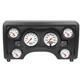 AutoMeter Phantom Direct Fit Dash Kit 97-06 Jeep TJ (2 x 3-3/8in. / 4 x 2-1/16in.) (90011-09)