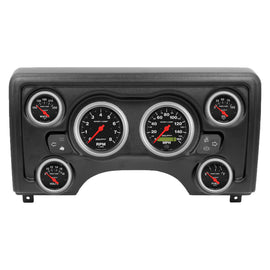 AutoMeter Sport-Comp Direct Fit Dash Kit 97-06 Jeep TJ (2 x 3-3/8in. / 4 x 2-1/16in.) (90011-11)