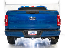 Load image into Gallery viewer, AWE Tuning 21-25 Ford F150 (14th Gen Reg Cab) Cat-Back Exhaust - 4.5in Dual Side Exit Diamond Black Tips (3015-33145)