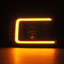 Load image into Gallery viewer, 92-96 Ford F-Series/Bronco LUXX-Series LED Projector Headlights Black
