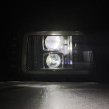 Load image into Gallery viewer, 92-96 Ford F-Series/Bronco LUXX-Series LED Projector Headlights Black