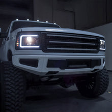 Load image into Gallery viewer, 92-96 Ford F-Series/Bronco LUXX-Series LED Projector Headlights Black