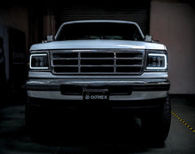 Load image into Gallery viewer, 92-96 Ford F-Series/Bronco NOVA-Series LED Projector Headlights Alpha-Black