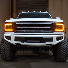 Load image into Gallery viewer, 92-96 Ford F-Series/Bronco PRO-Series Halogen Projector Headlights Black