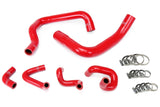 HPS Red Reinforced Silicone Radiator and Heater Hose Kit Coolant for Ford 8 (57-1010-RED)