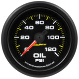 AutoMeter Extreme Environment 2-1/16in 120psi Stepper Motor Oil Pressure Gauge w/ Warning Light (9253)