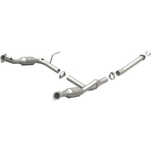 Load image into Gallery viewer, MagnaFlow Conv. DF 3/04-05 Ford Explorer 4.0L / 3/04-05 Mercury Mountaineer Y-Pipe Assembly (93111)