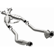 Load image into Gallery viewer, MagnaFlow Conv DF Mustang X-Pipe 94-95 Street (93333)