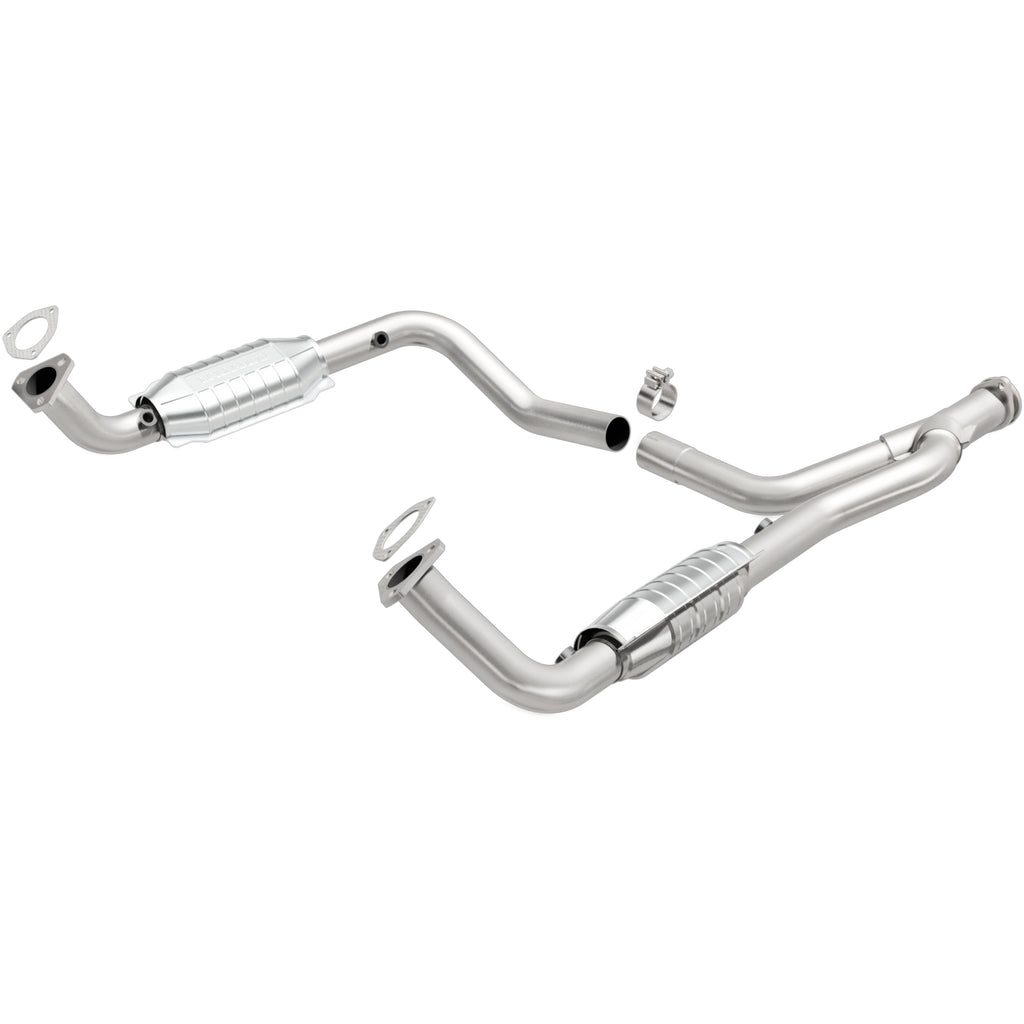 MagnaFlow Conv DF 95-99 Range Rover 4.0/4.6L GEMS Y-Pipe Assembly *NOT FOR SALE IN CALIFORNIA* (93694)