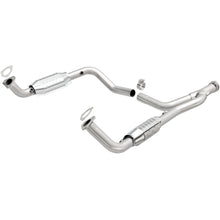 Load image into Gallery viewer, MagnaFlow Conv DF 95-99 Range Rover 4.0/4.6L GEMS Y-Pipe Assembly *NOT FOR SALE IN CALIFORNIA* (93694)