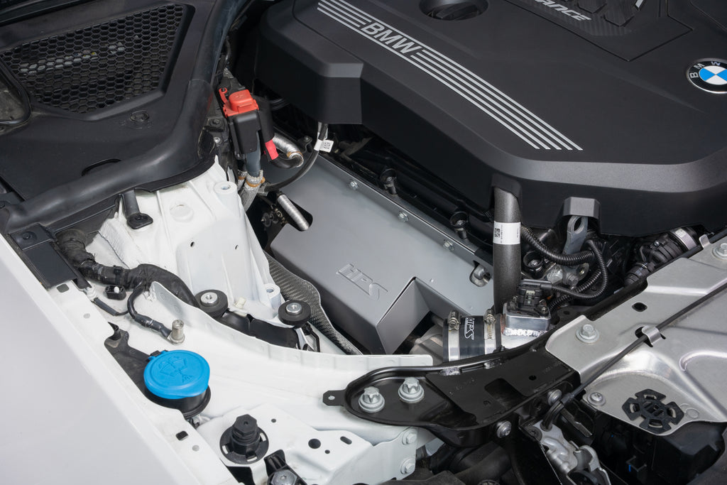 HPS Performance Steel Turbo Heat Shield Cerakote Ceramic Gray (94-001)