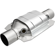 Load image into Gallery viewer, MagnaFlow Conv Univ 2.5 Dual O2 Boss FED (94166)