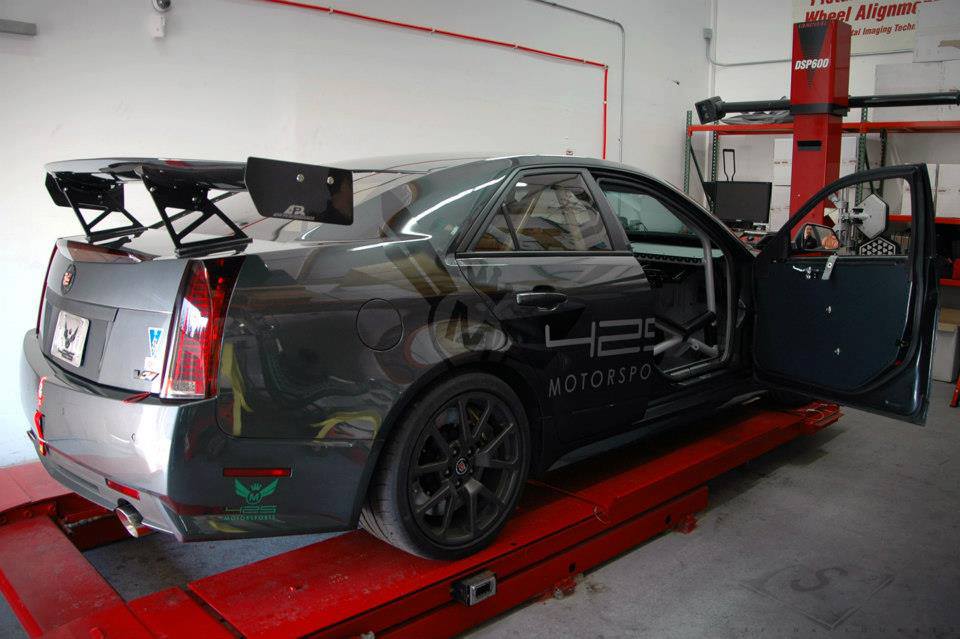 APR Performance Cadillac CTS-V Sedan GTC-500 Adjustable Wing 2008-2015 Paint Protection Film (AS-107024PPF)
