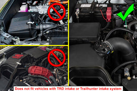 HPS Performance Silicone Air Intake Kit Red (57-2207-RED)