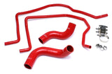 HPS Red Reinforced Silicone Radiator + Heater Hose Kit for Dodge 04 06 Ram (57-1498-RED)