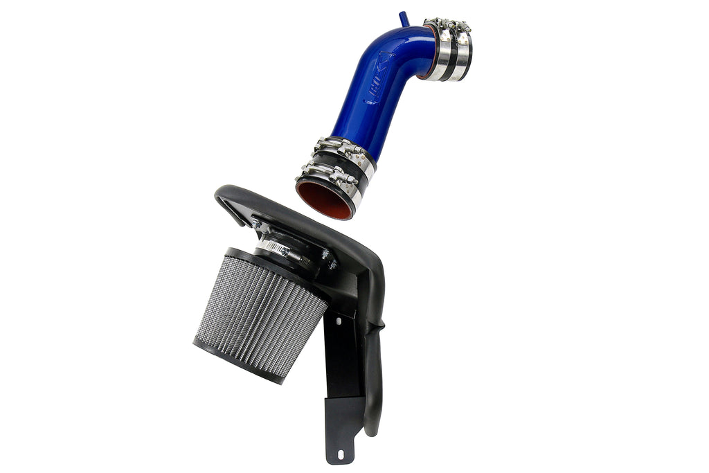 HPS Performance Air Intake Kit With Heat Shield Blue (827-715BL)