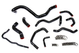 HPS Black Reinforced Silicone Radiator Hose Kit Coolant for Volkswagen 99 0 (57-1838-BLK)