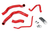 HPS Red Reinforced Silicone Radiator Hose Kit Coolant for Mini 02 08 Cooper (57-1211-RED)