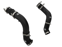 Load image into Gallery viewer, aFe Power BladeRunner 3in &amp; 3-1/2in AL Hot and Cold Charge Pipe Kit Black RAM Diesel Trucks 25-26 L6-6.7L (46-20814-B)
