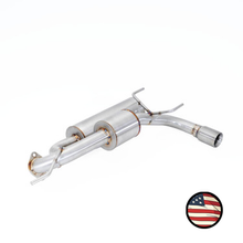 Load image into Gallery viewer, Nameless Performance Axleback Exhaust - 2013-2017 Crosstrek XV - Dual Chamber with 5" Muffler - Single Exit - 3" Double Wall Tip (SUAB13CXV-5MU-3.0DW-2.0DC)