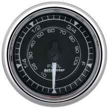 Load image into Gallery viewer, AutoMeter Chrono 2-1/16in 0-280 Ohm Programmable Fuel Level Gauge - Chrome (9710)