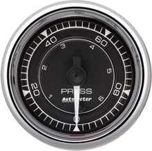 Load image into Gallery viewer, AutoMeter Chrono 2-1/16in 100PSI Digital Stepper Motor Pressure Gauge - Chrome (9753)