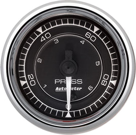 AutoMeter Chrono 2-1/16in 100PSI Digital Stepper Motor Pressure Gauge - Chrome (9753)